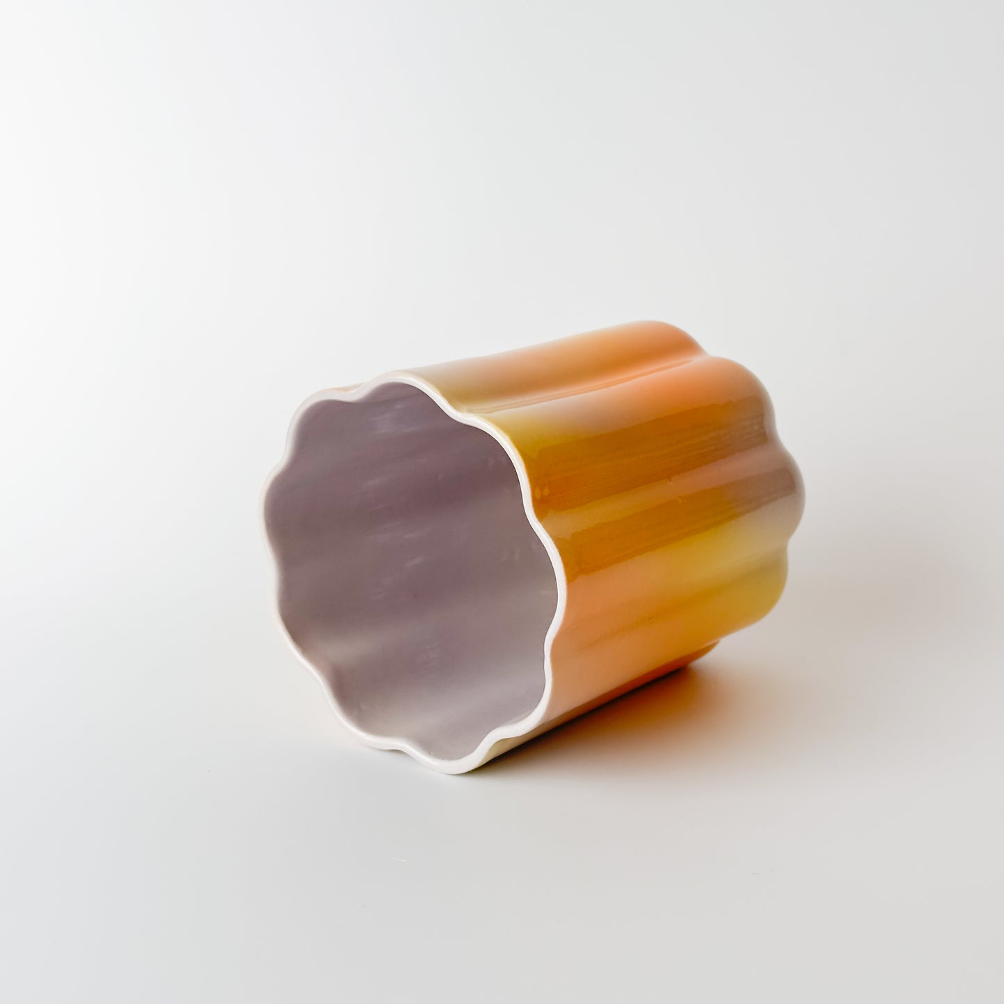 Smoothie Cup in Iridescent Sunset