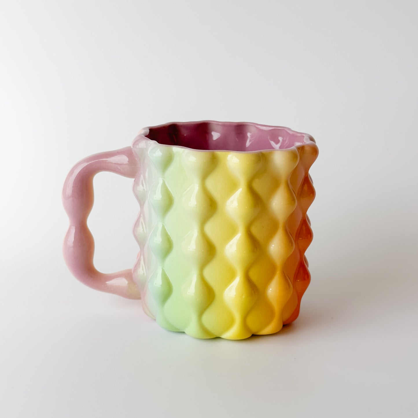 Love Mug in Rainbow