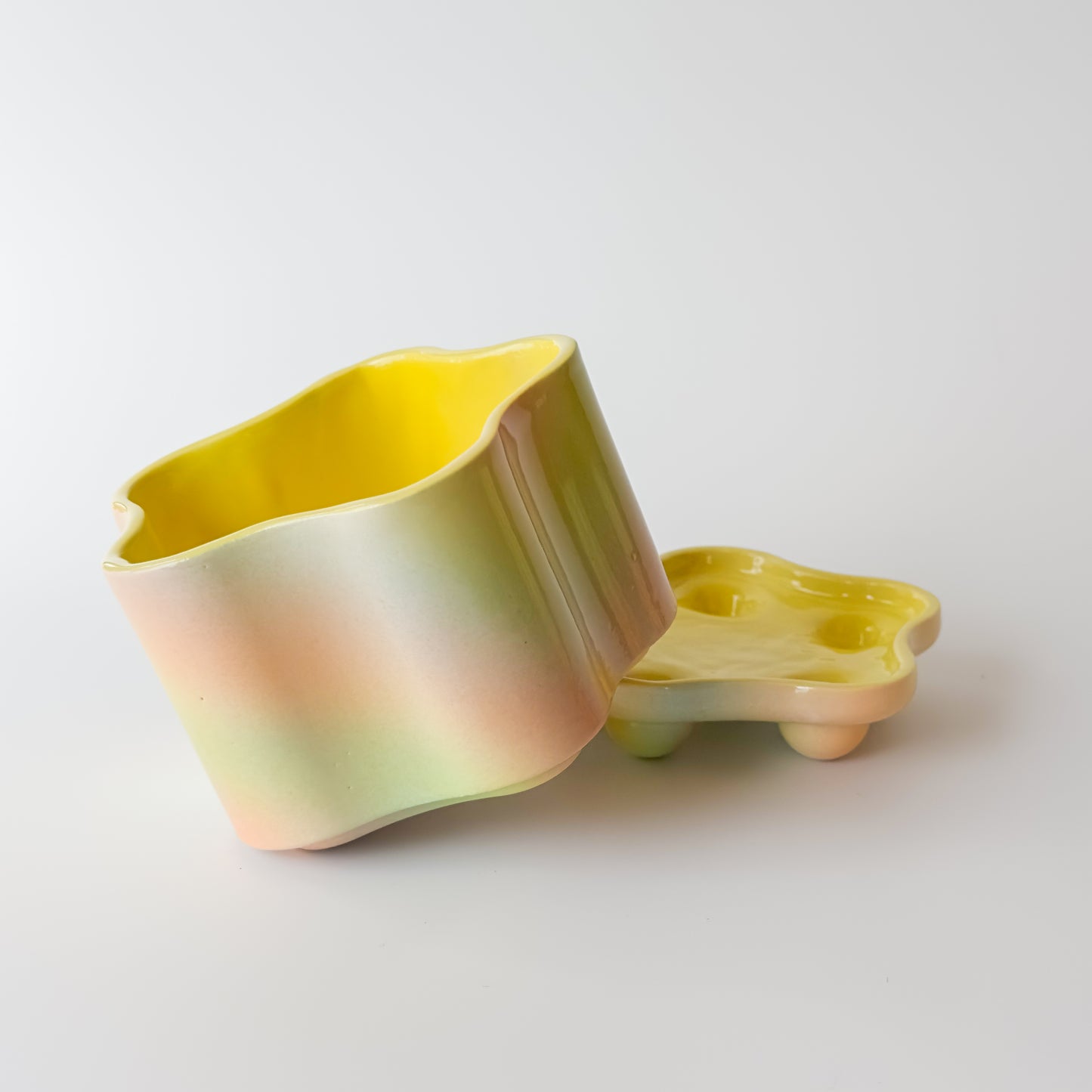 Udder Planter in Iridescent Magic