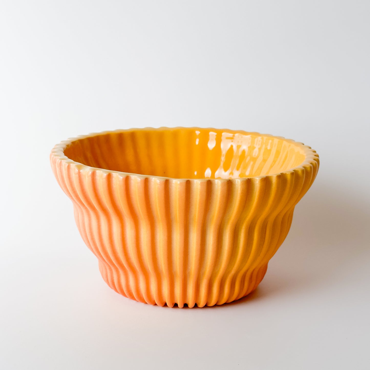 Cereal Bowl in Tiger Lily