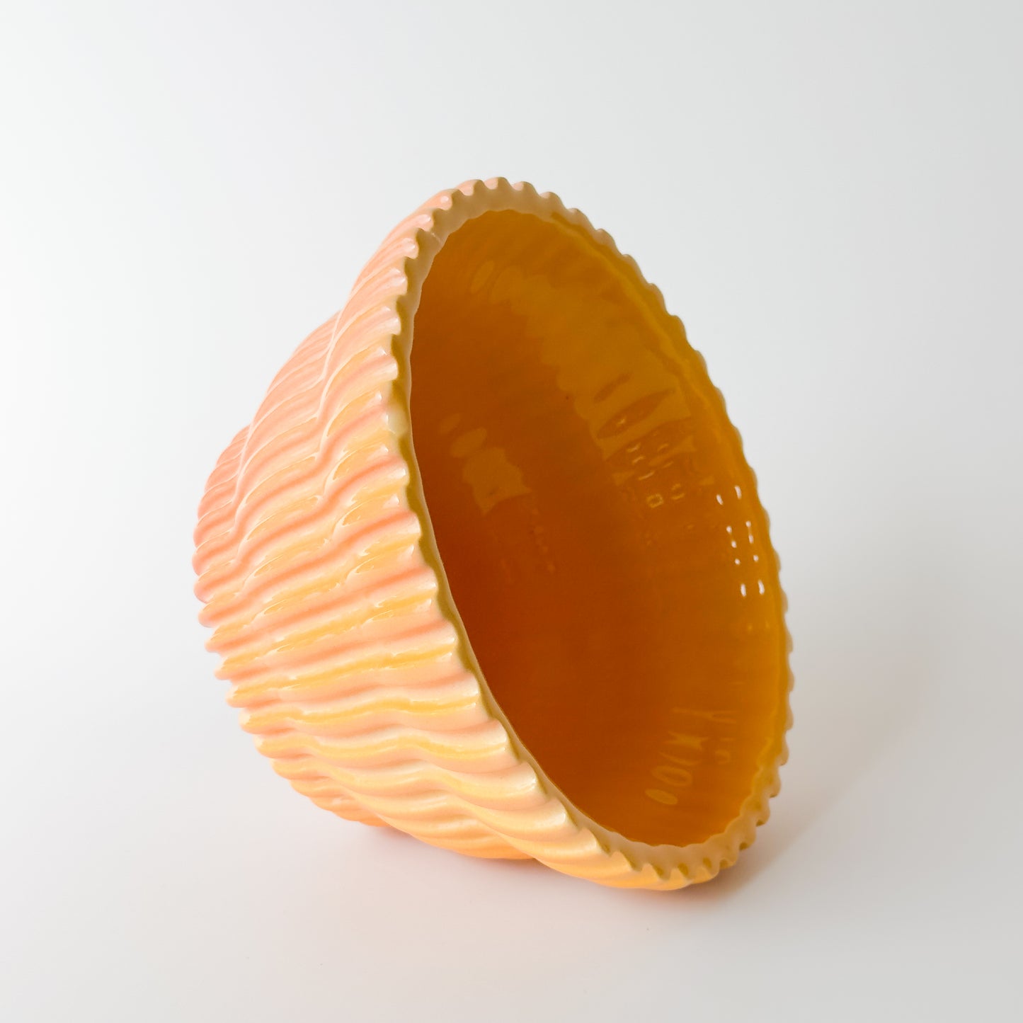Cereal Bowl in Tiger Lily