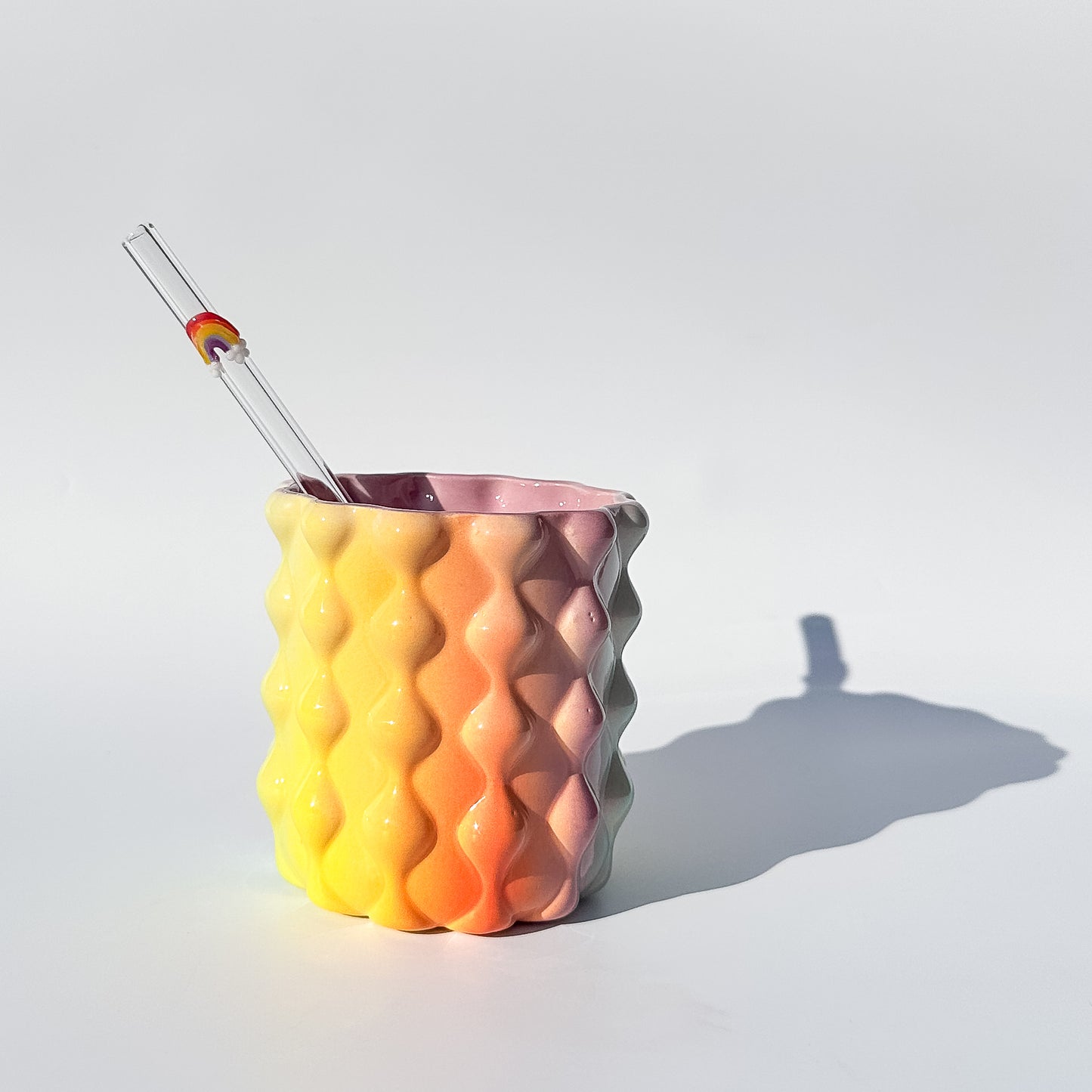 Glass Straw - Rainbow