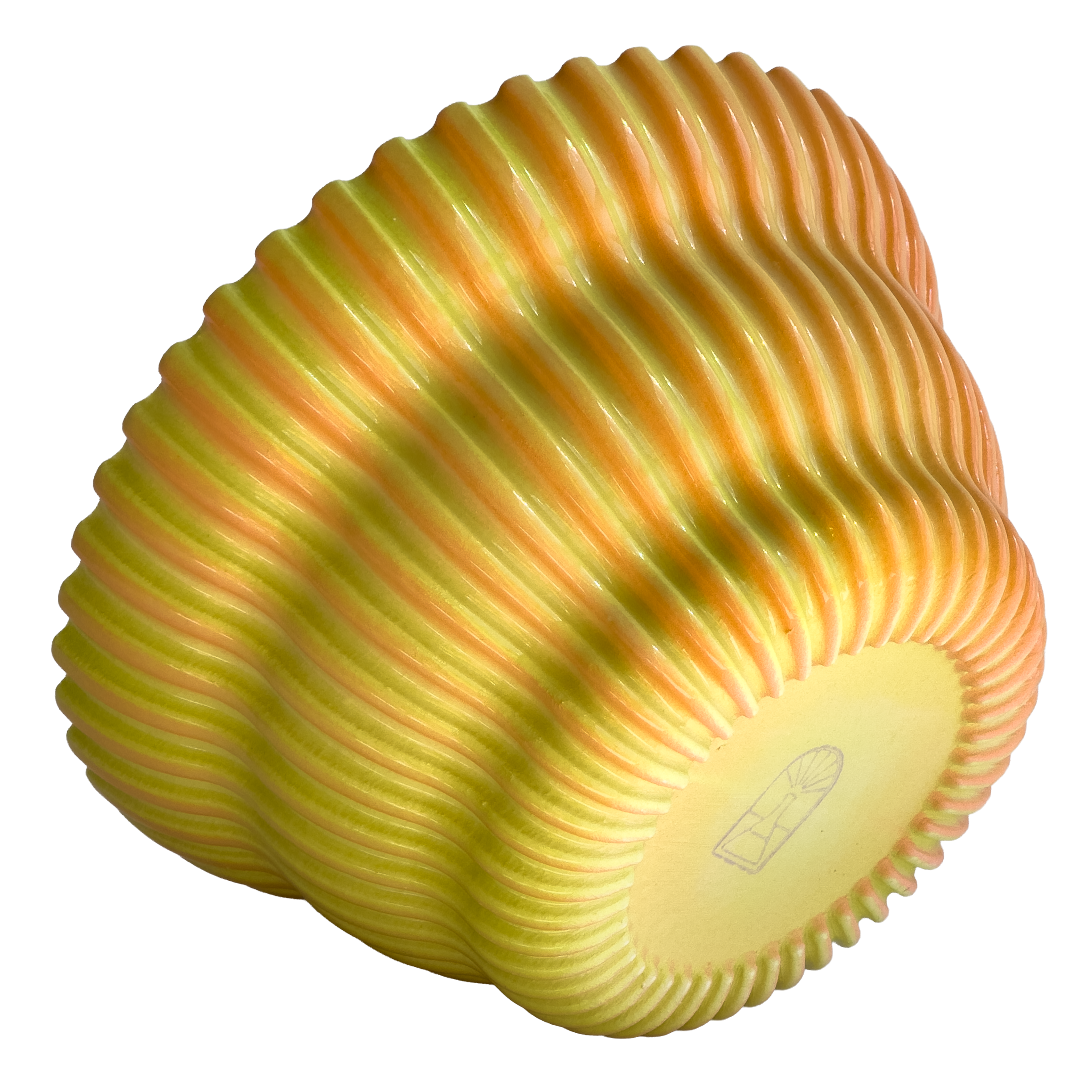 Cereal Bowl in Melon