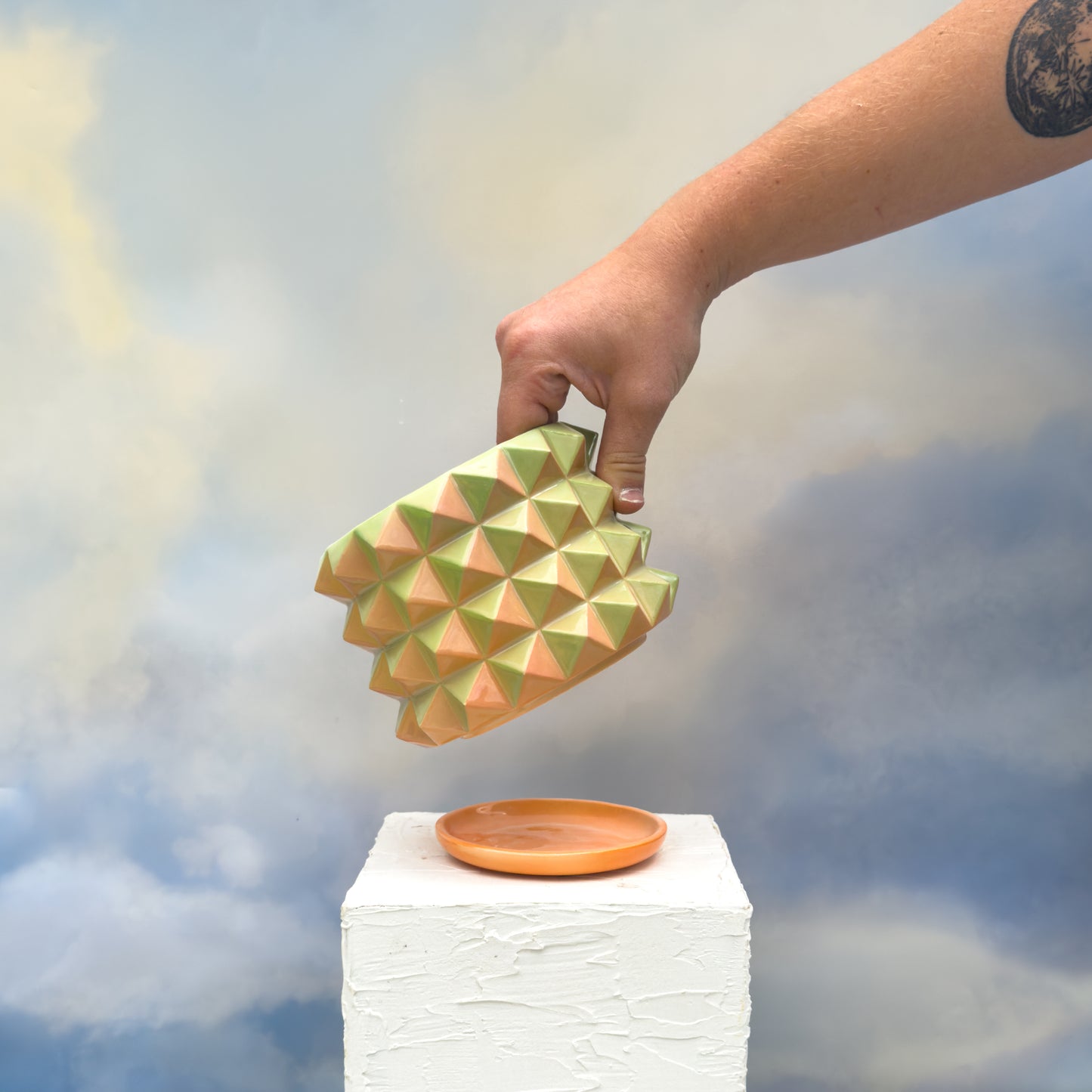 Prism Planter in Watermelon