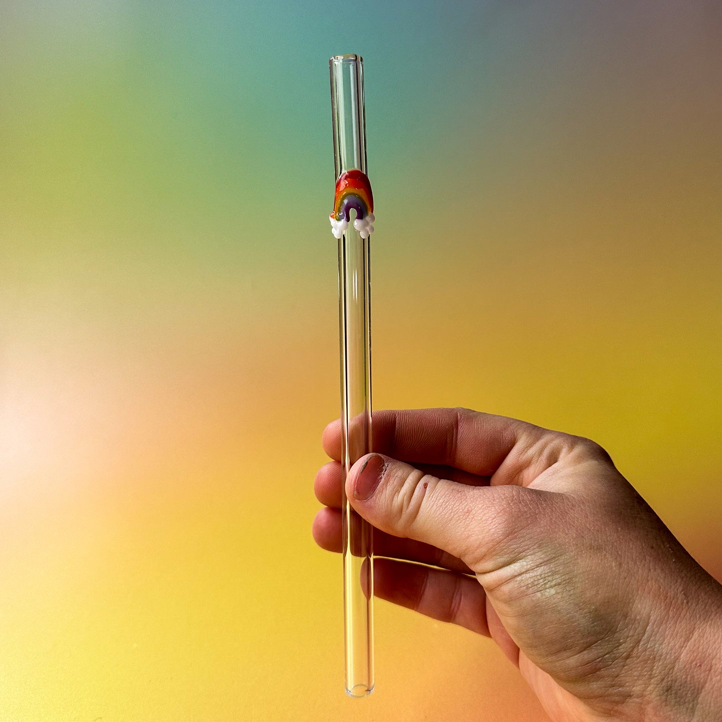 Glass Straw - Rainbow