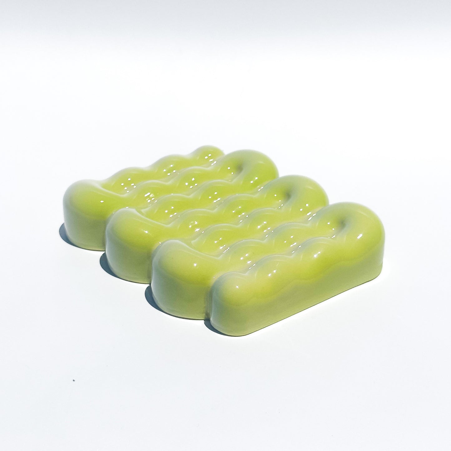 Soap Dish in Honeydew