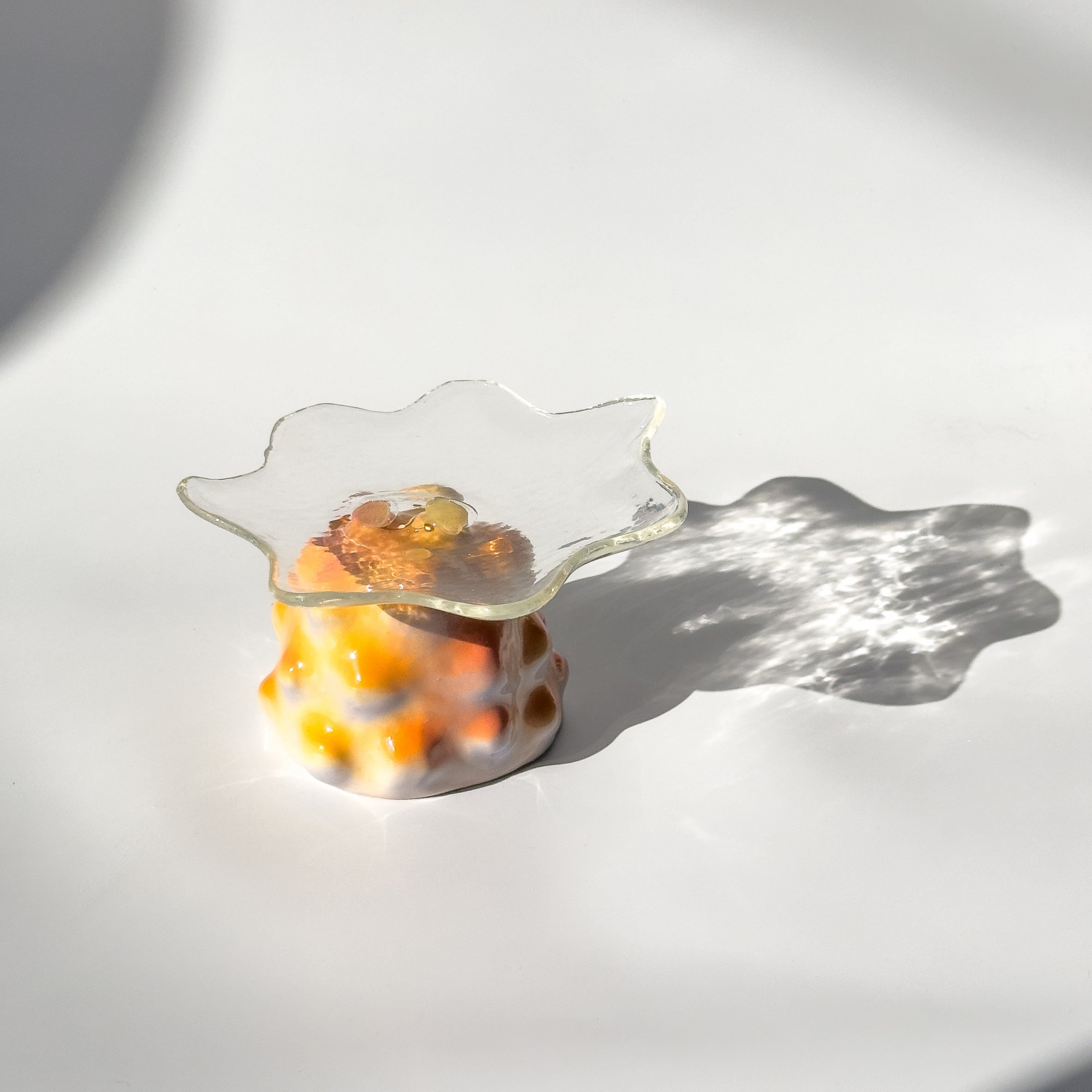 Sunset Pedestal Dish