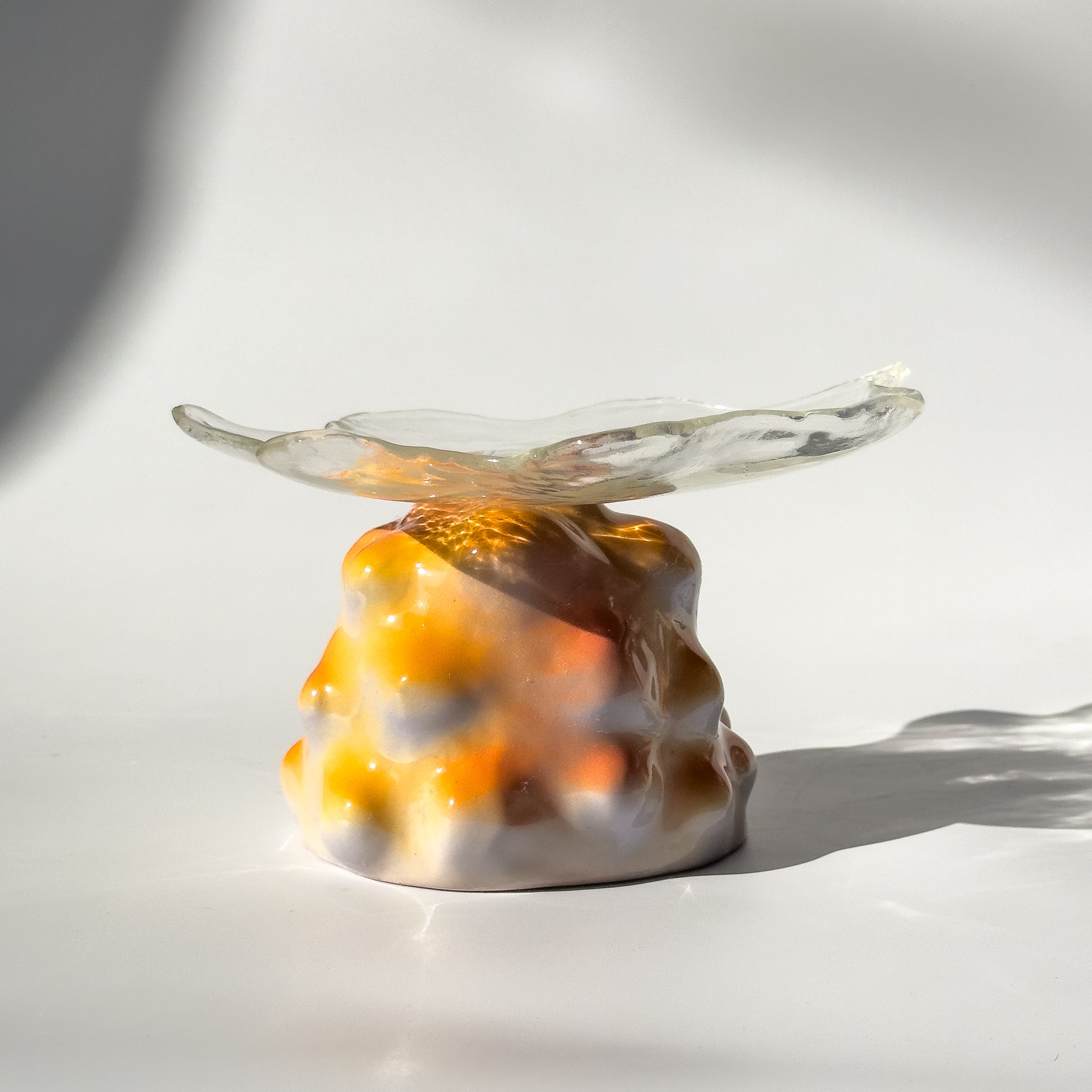 Sunset Pedestal Dish