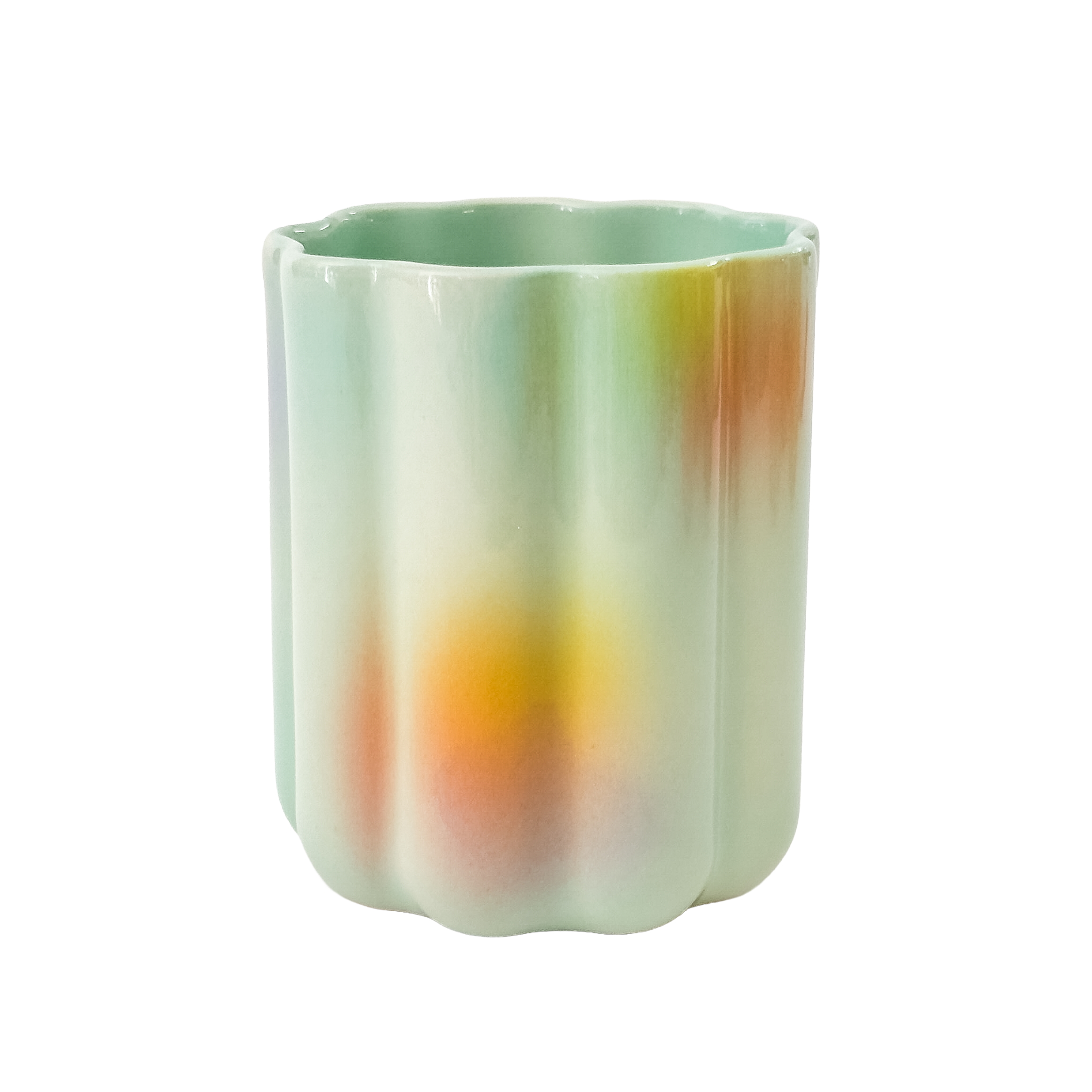 Smoothie Cup in Seafoam Prism