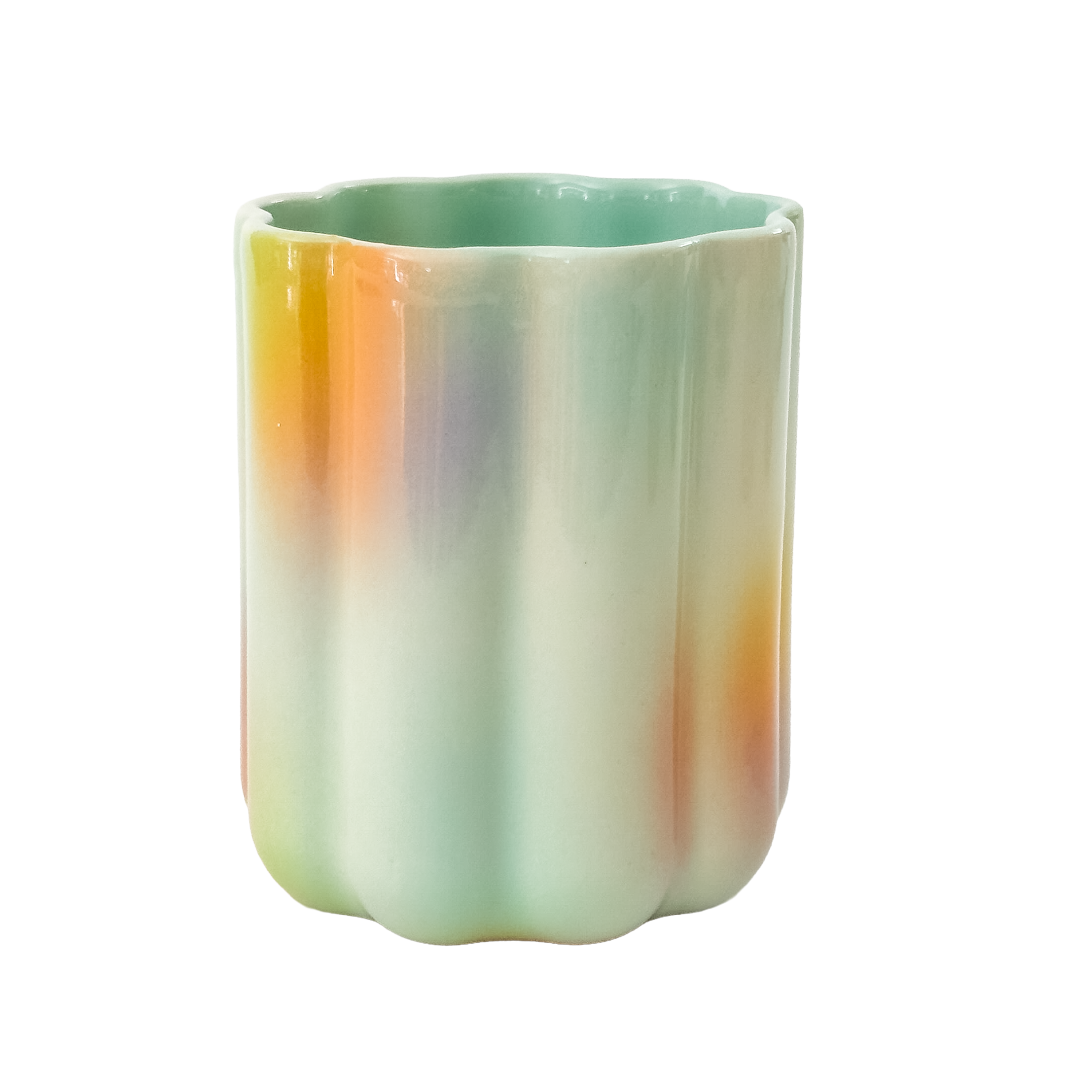 Smoothie Cup in Seafoam Prism