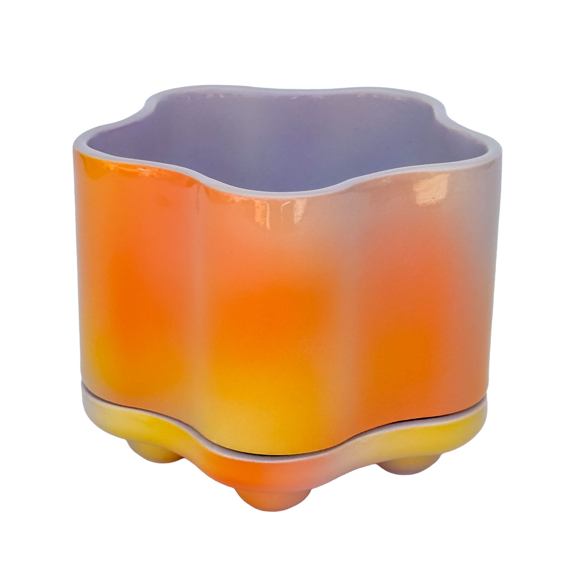 Udder Planter in Iridescent Sunset