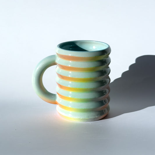 Wiggle Mug in Iridescent Clouds