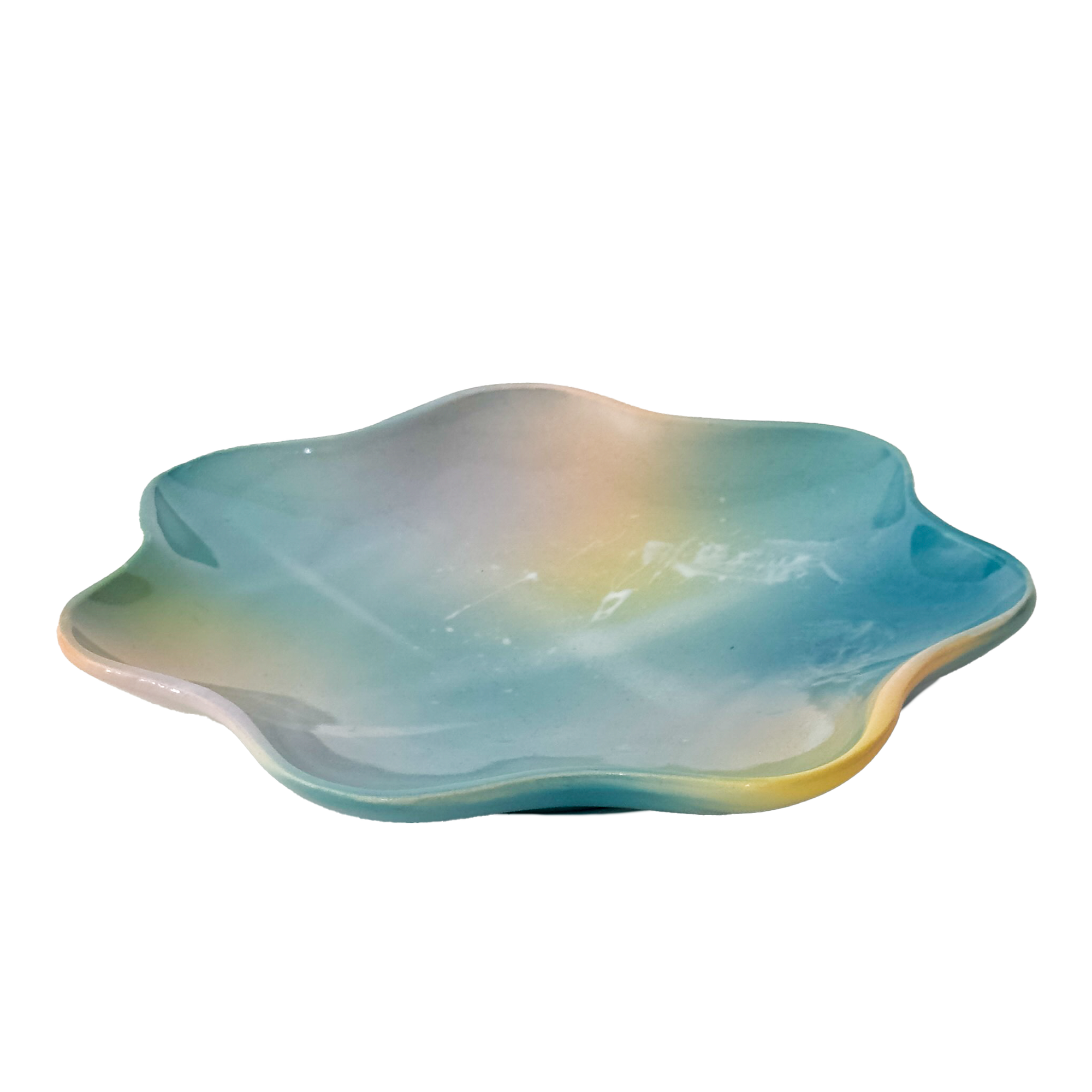 Dessert Plate in Night Sky