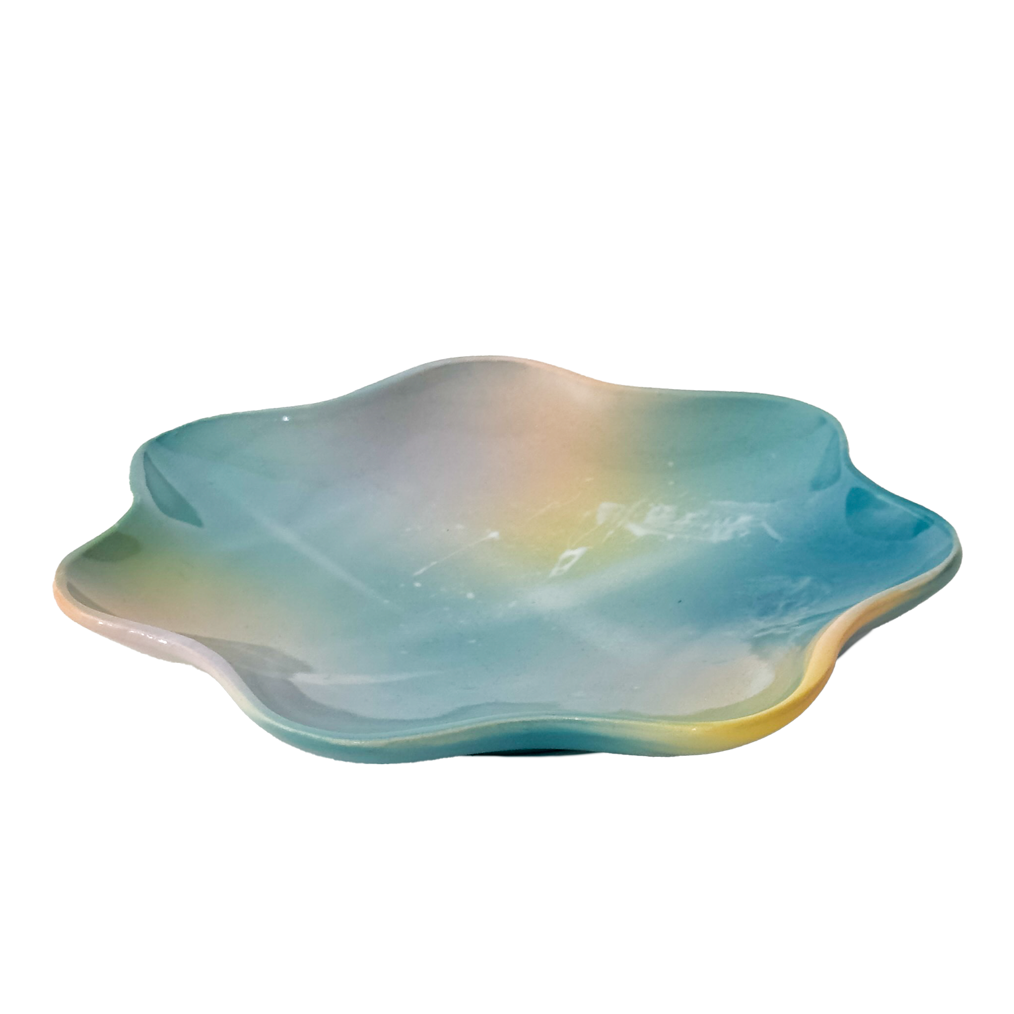 Dessert Plate in Night Sky