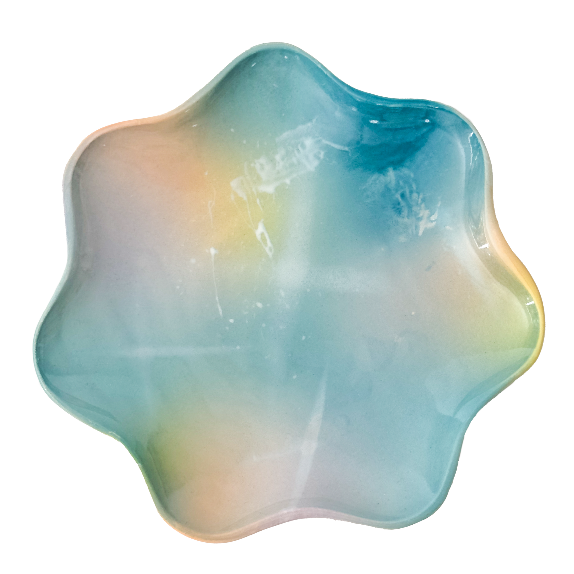 Dessert Plate in Night Sky