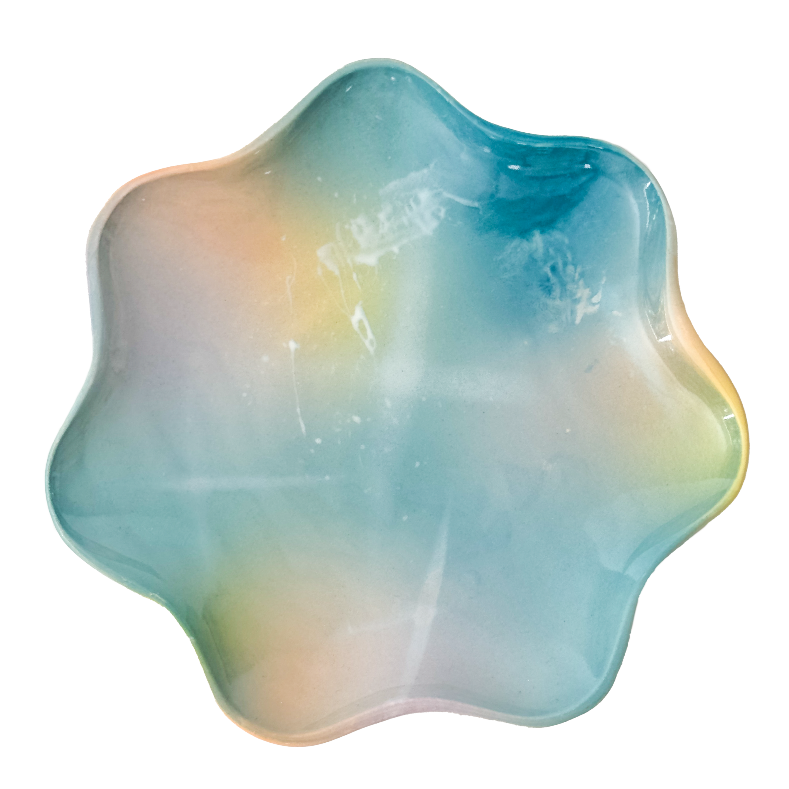 Dessert Plate in Night Sky