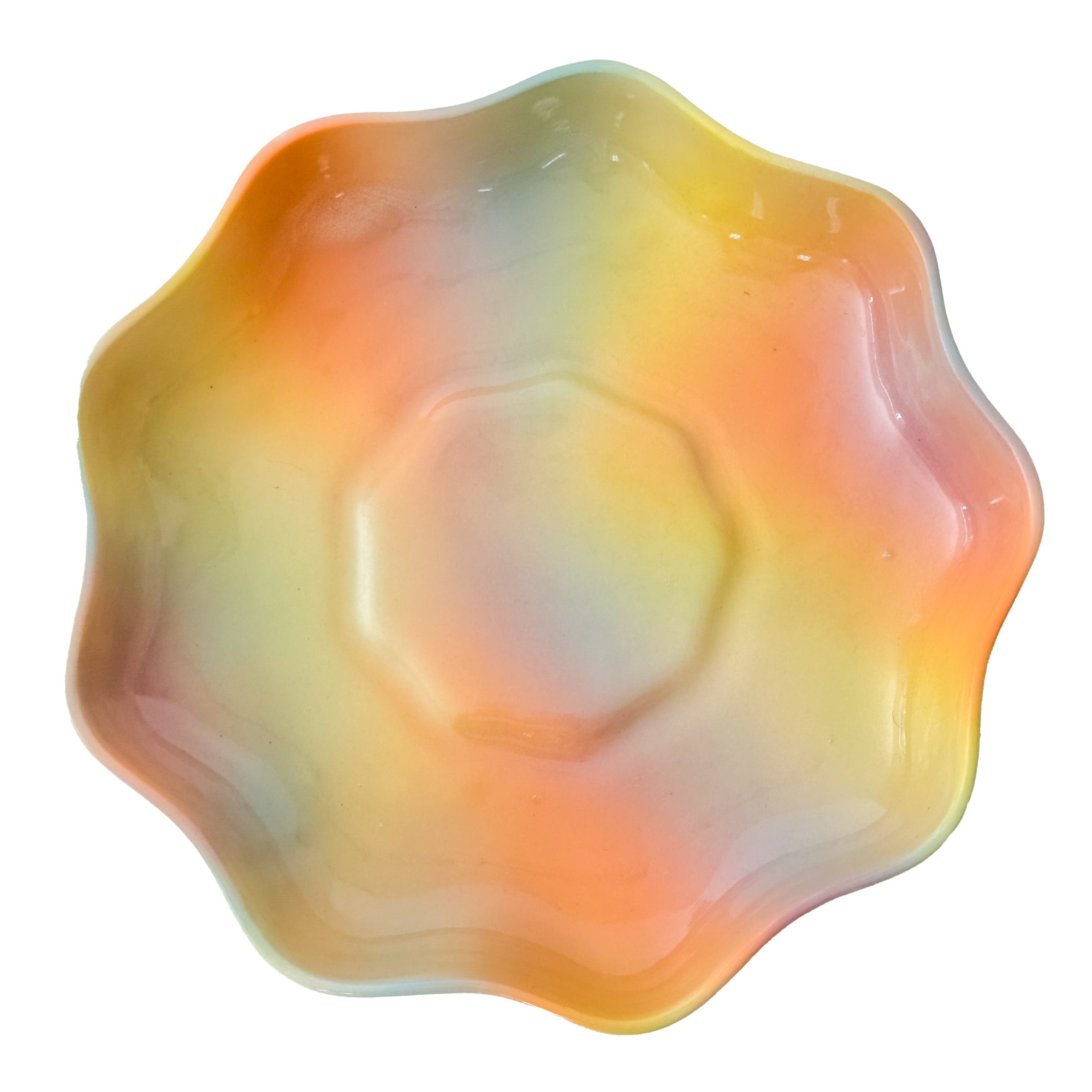 Pasta Plate in Iridescent Magic