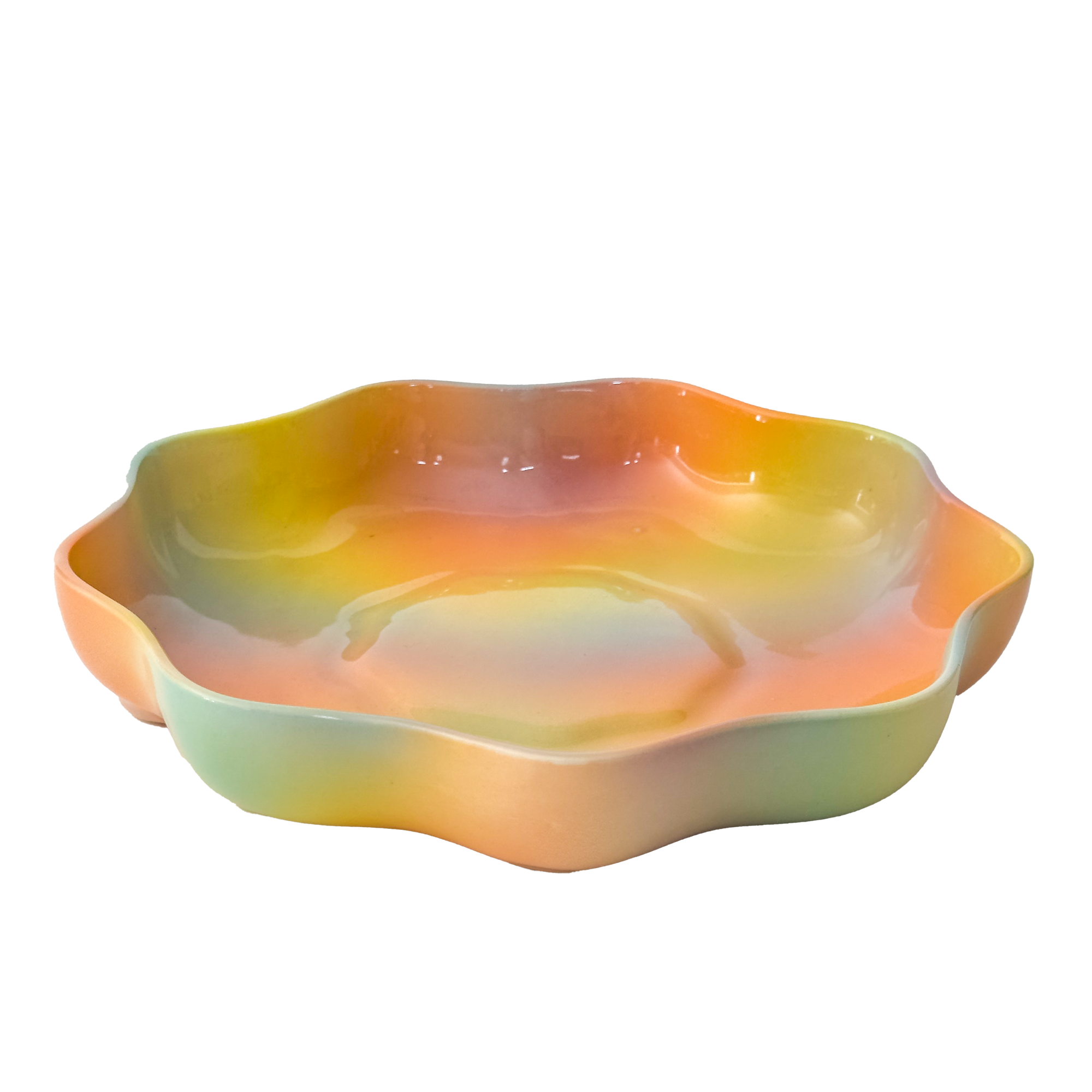 Pasta Plate in Iridescent Magic