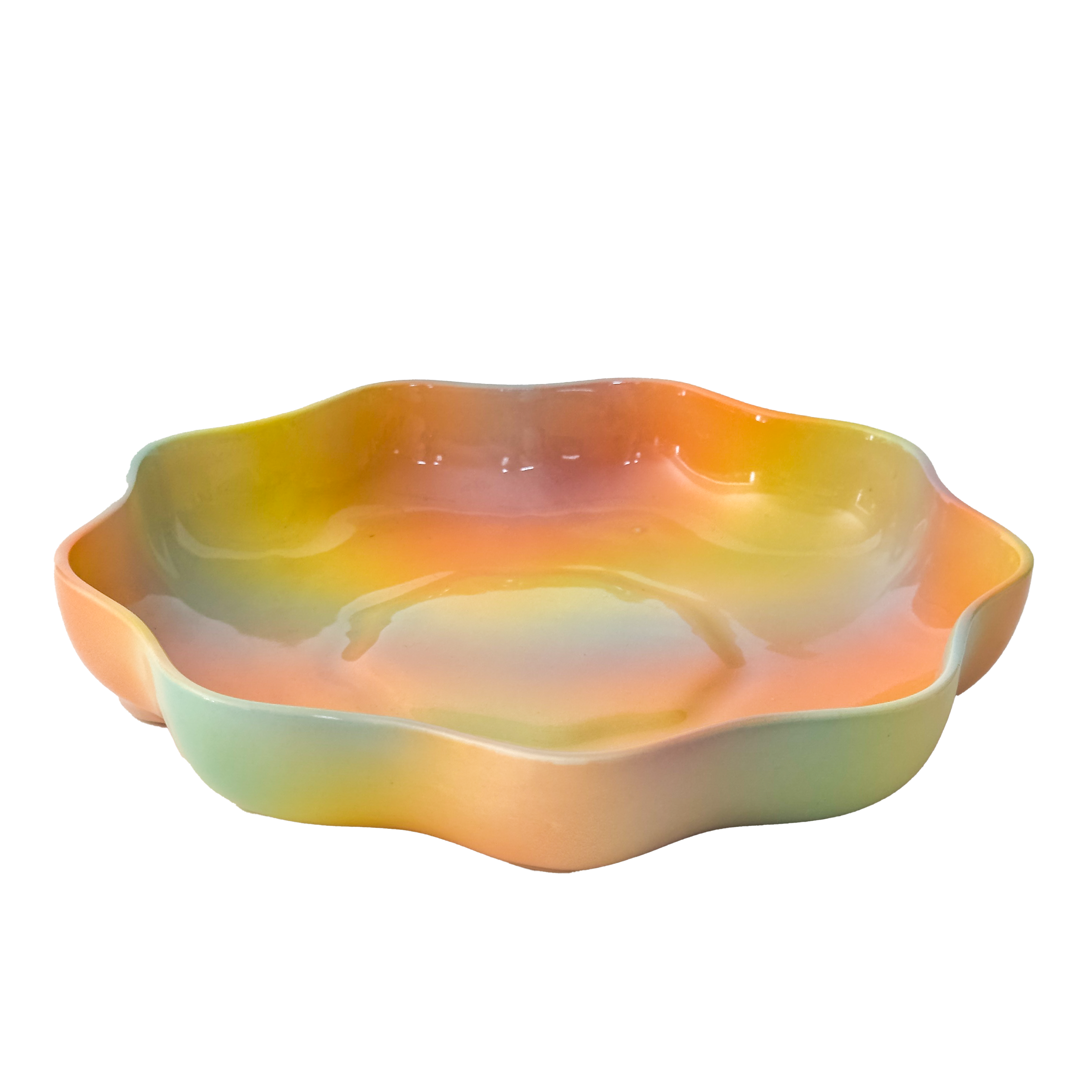 Pasta Plate in Iridescent Magic