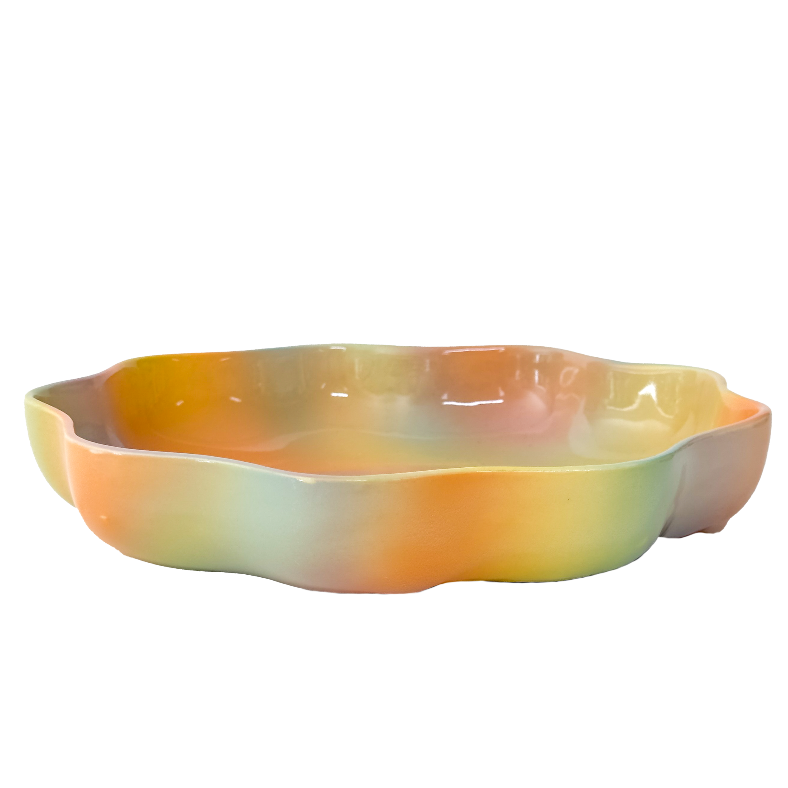 Pasta Plate in Iridescent Magic