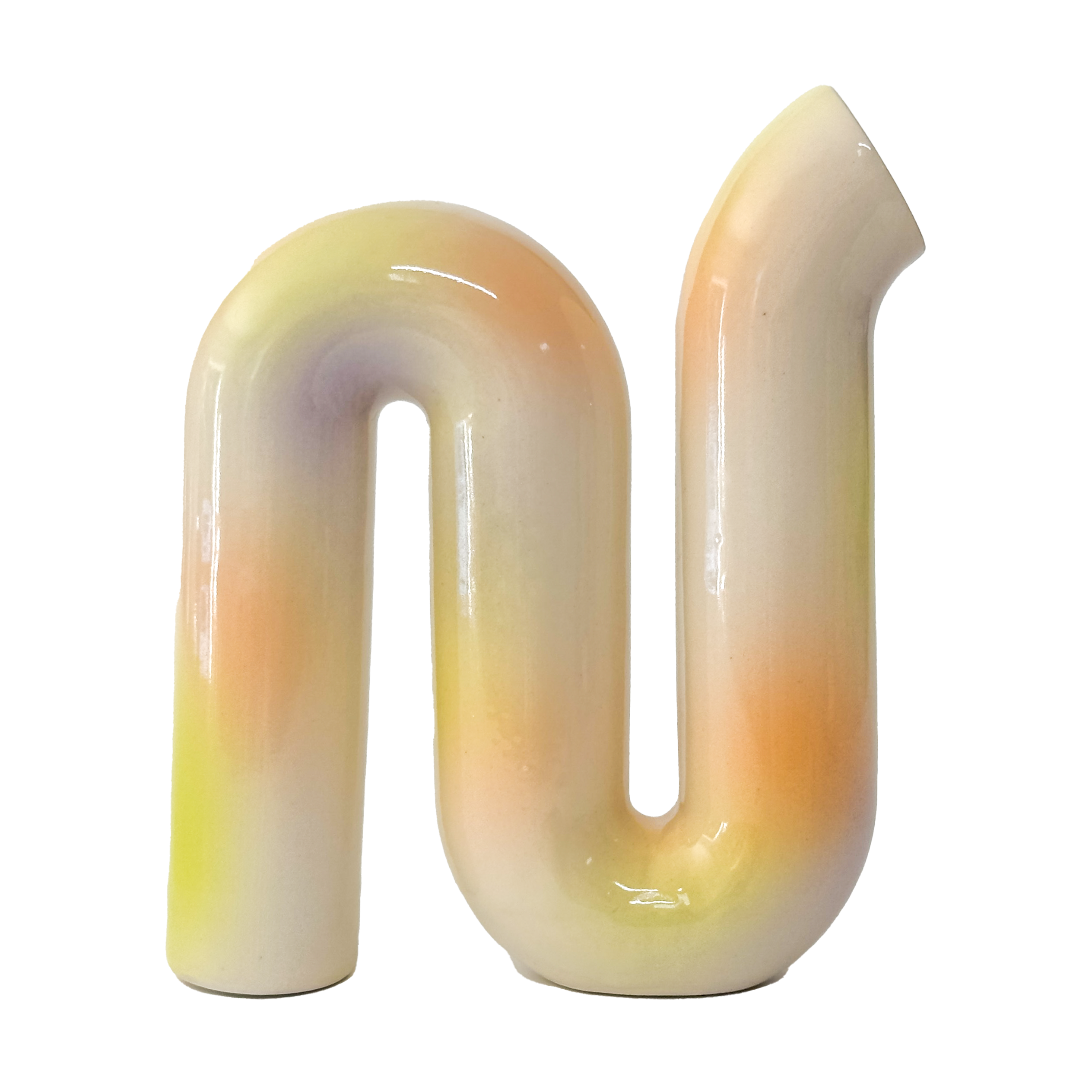 Worm Decanter in Opal