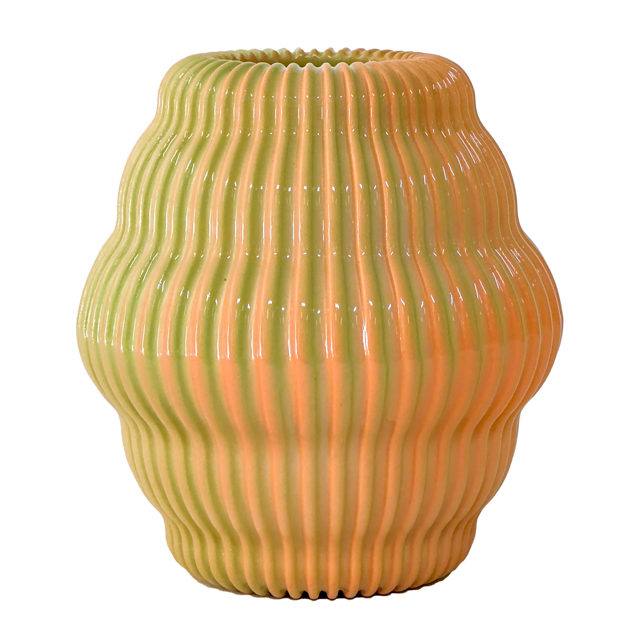Re-Mixed Vase No. 5 in Melon
