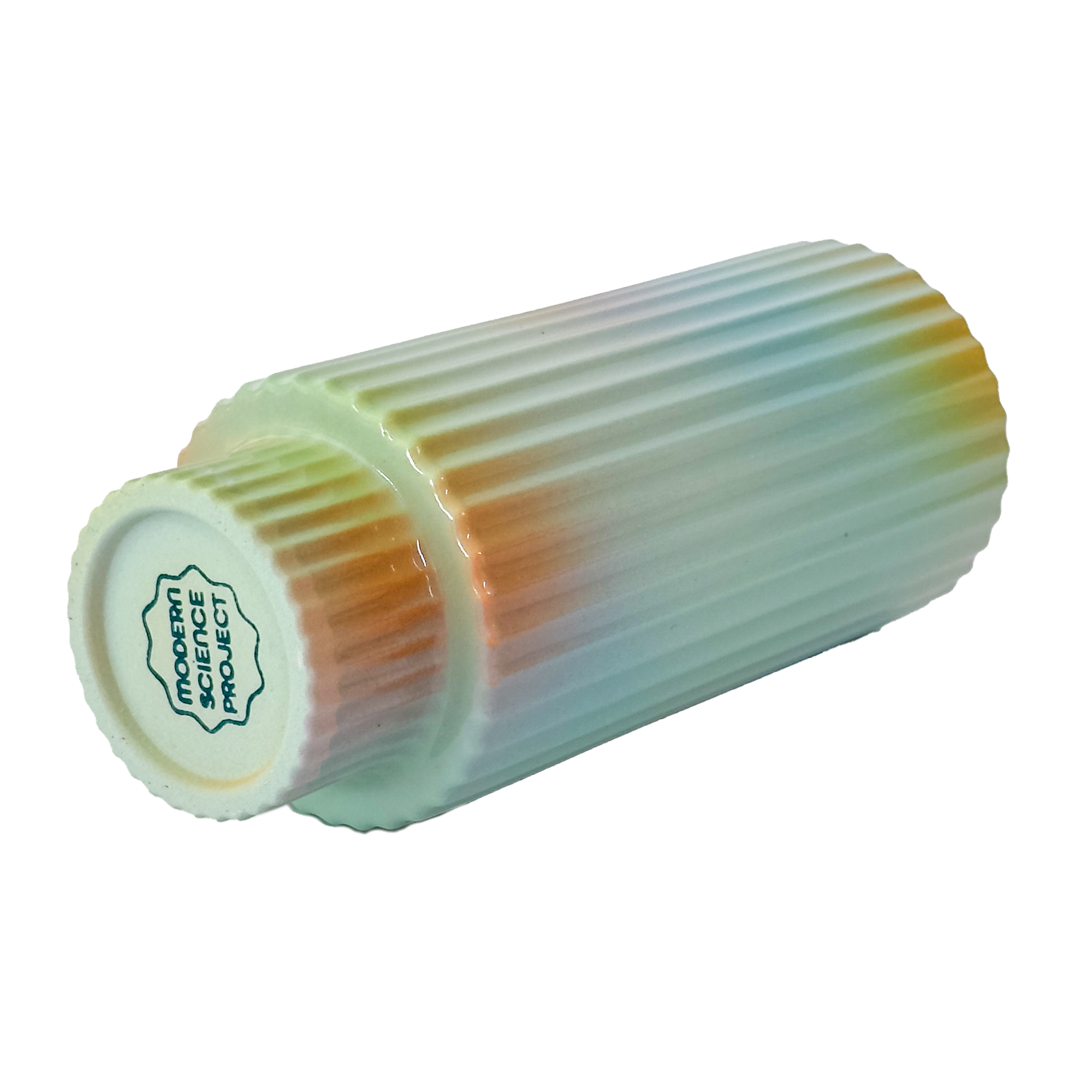 Highball Glass in Seafoam Iridescent