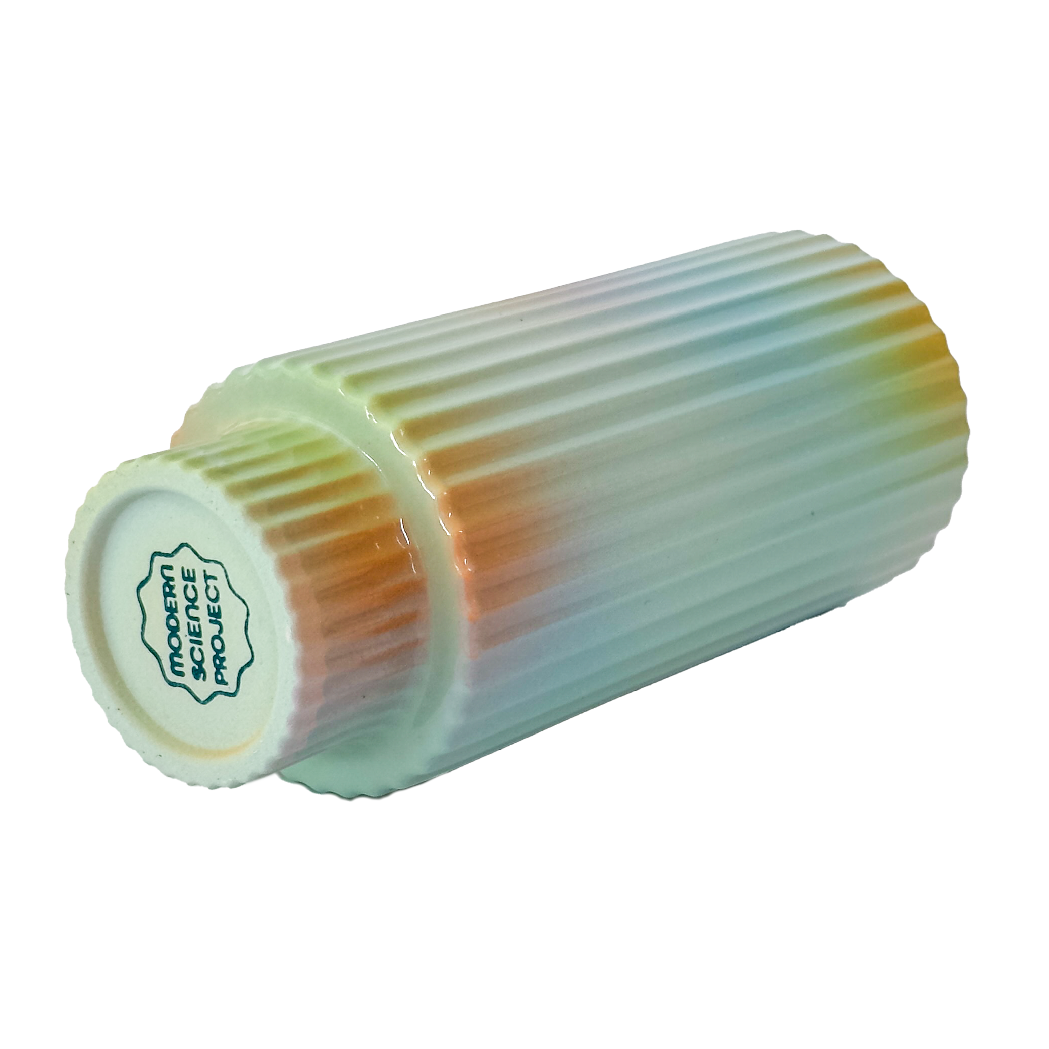 Highball Glass in Seafoam Iridescent