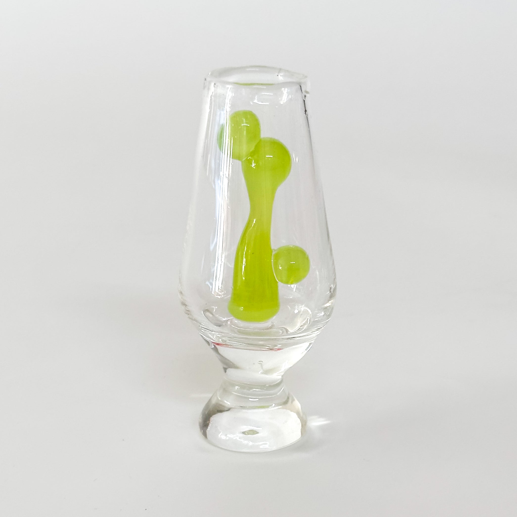 Lava Lamp Shot Glass in Lime