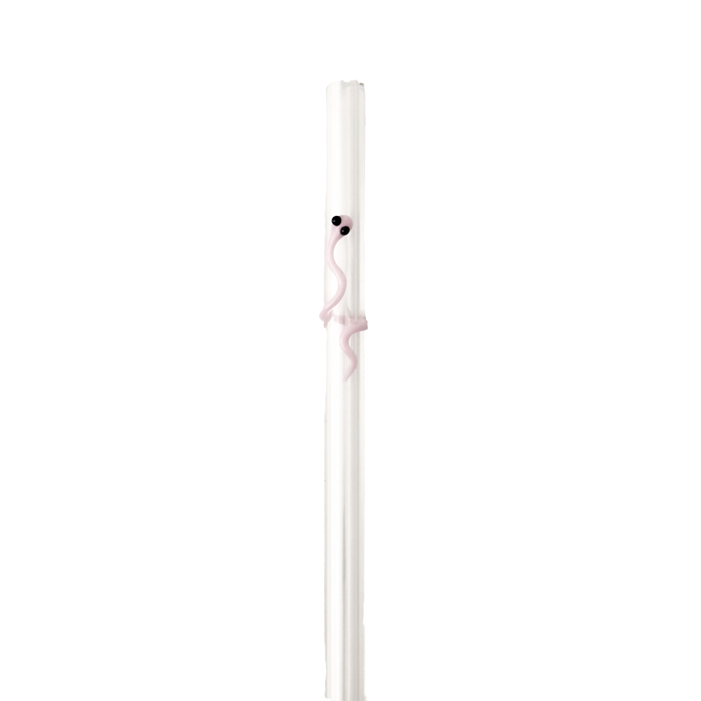 Glass Straw - Worm