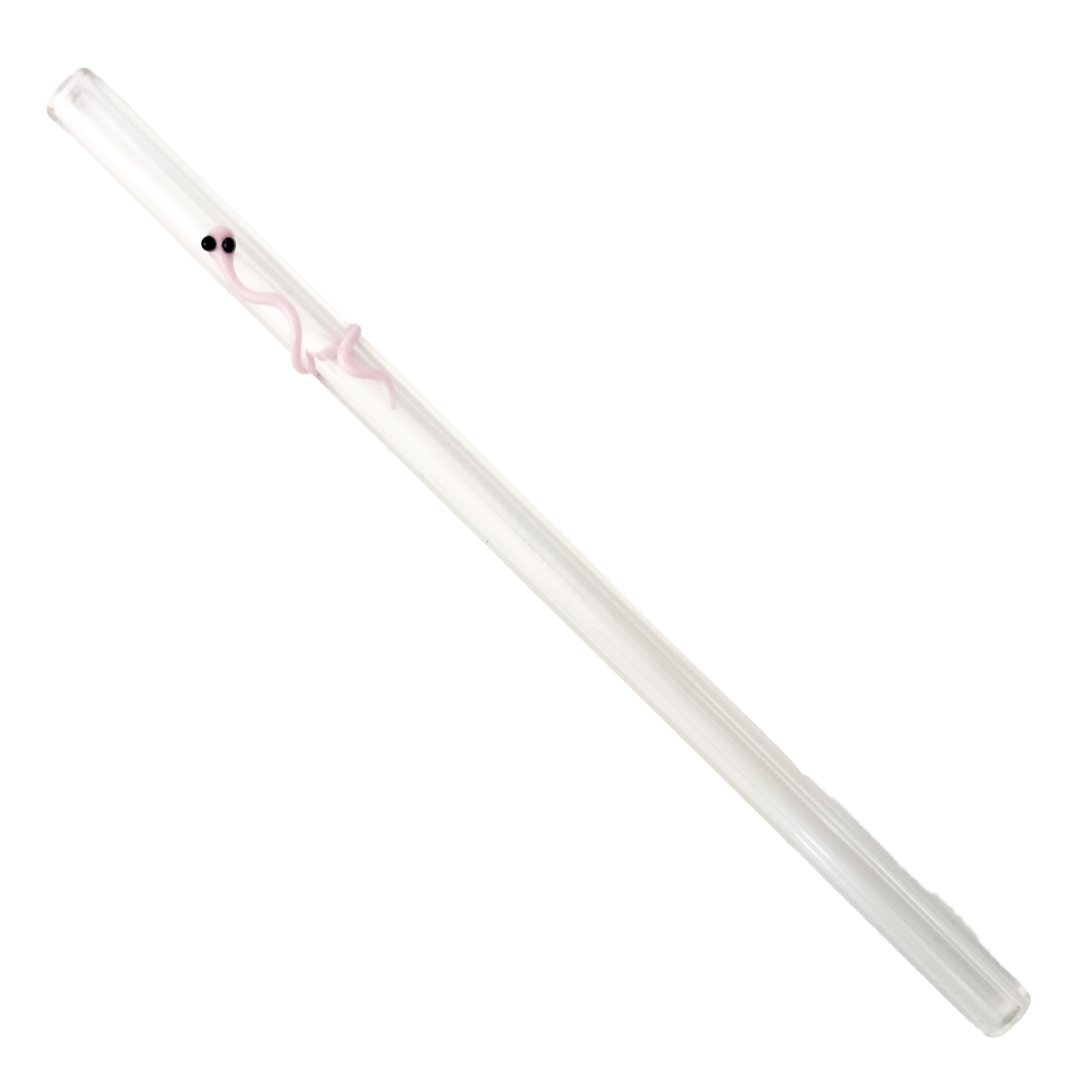 Glass Straw - Worm