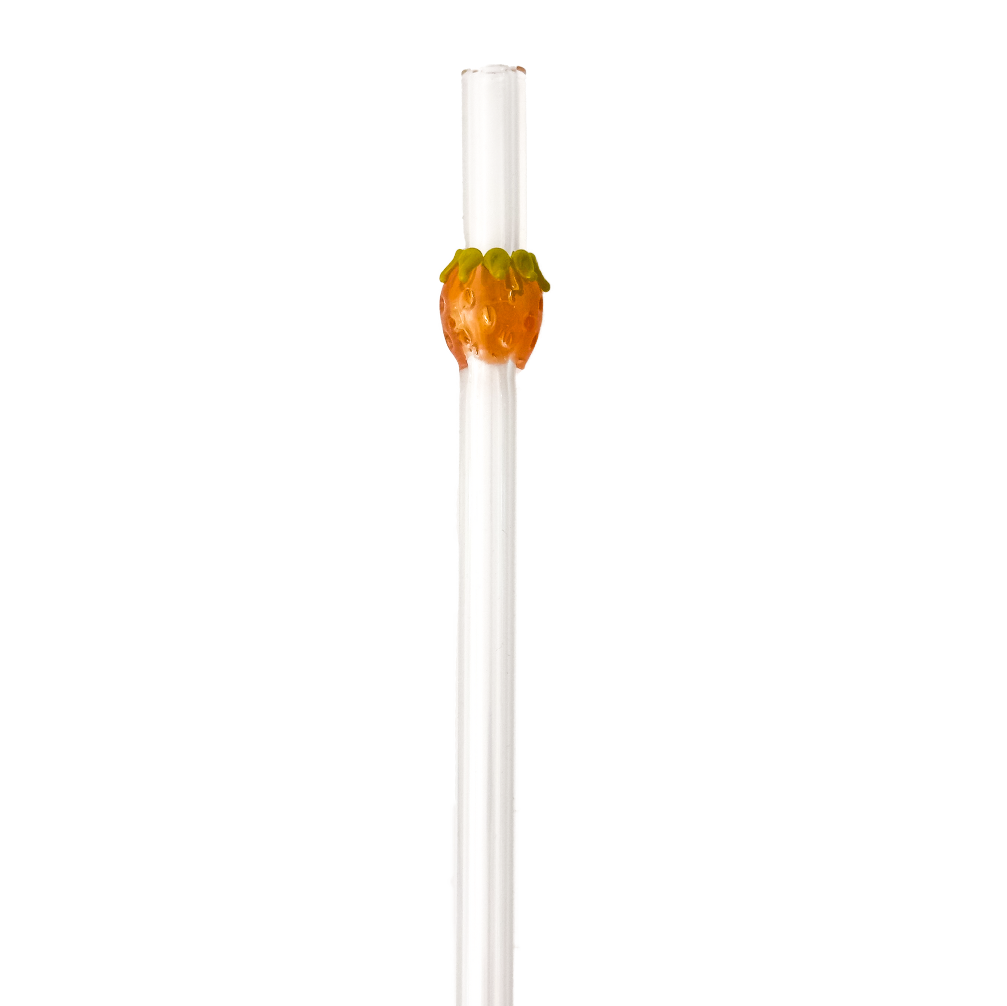 Glass Straw - Strawberry