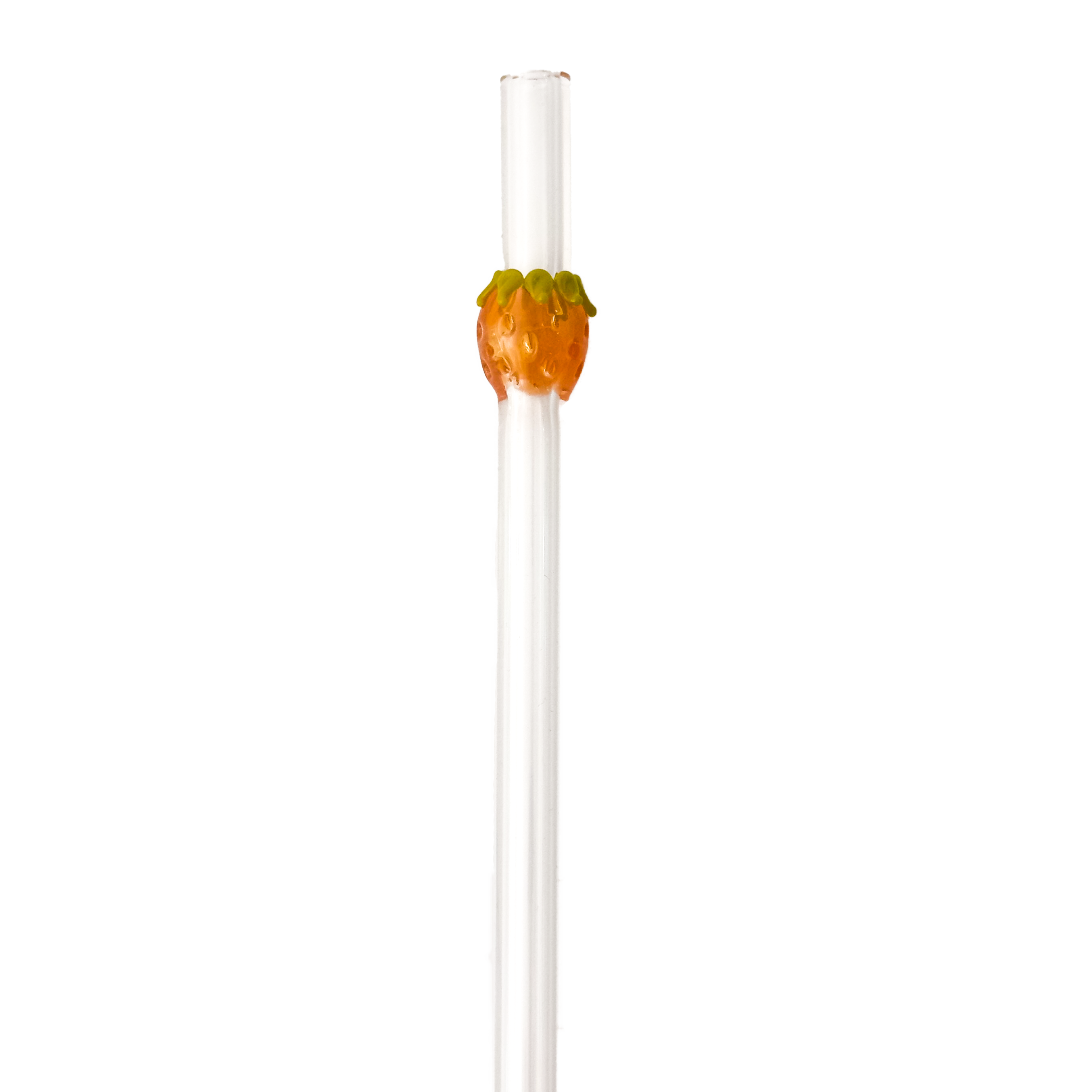 Glass Straw - Strawberry