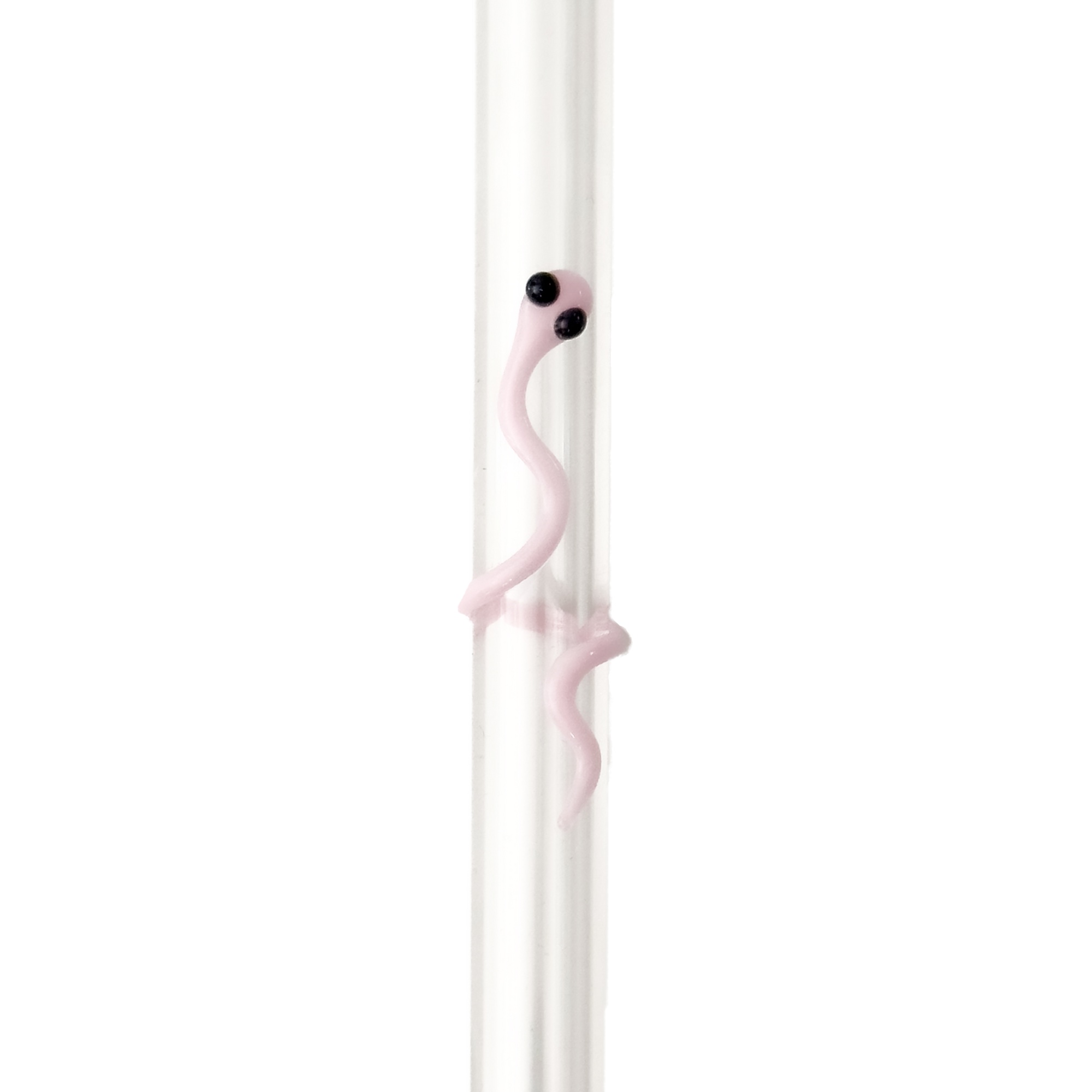Glass Straw - Worm