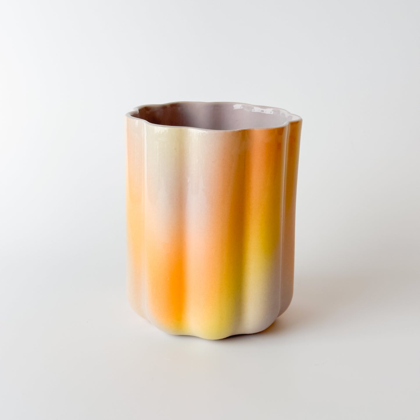 Smoothie Cup in Iridescent Sunset