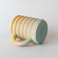 Wiggle Mug in Rainbow Stripe