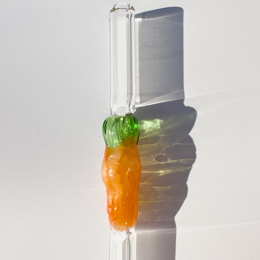 Glass Straw - Carrot