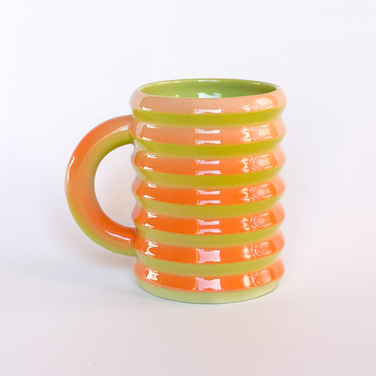 Wiggle Mug in Neon Melon