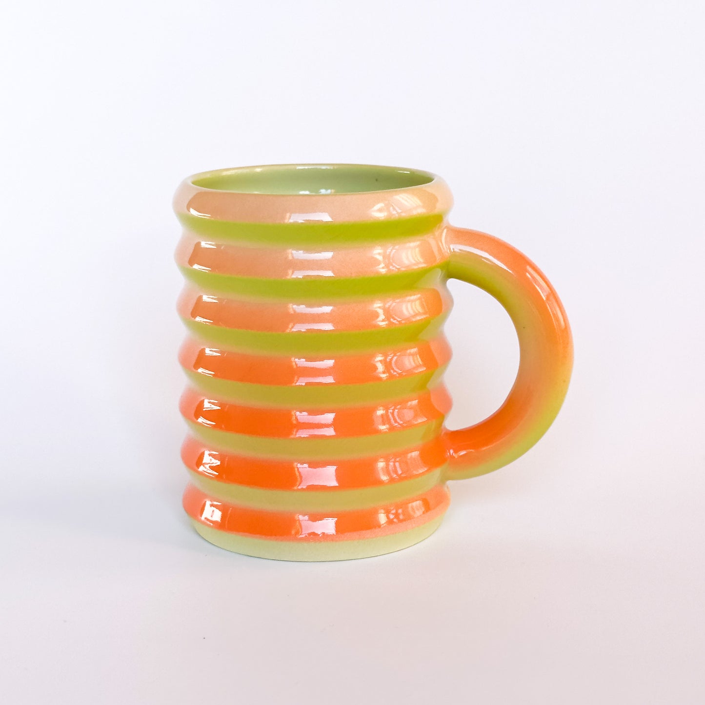 Wiggle Mug in Neon Melon