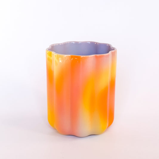 Smoothie Cup in Iridescent Sunset