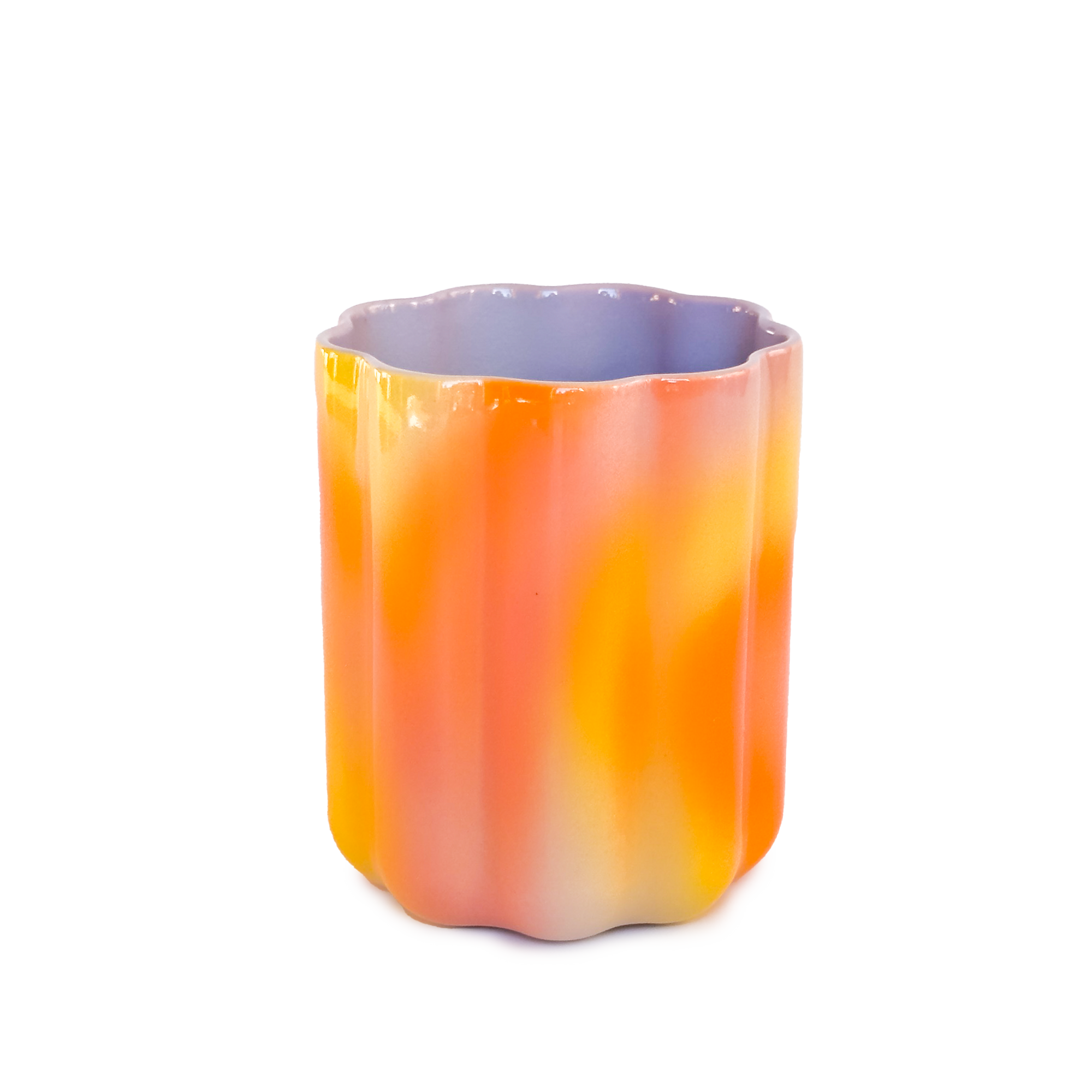Smoothie Cup in Iridescent Sunset