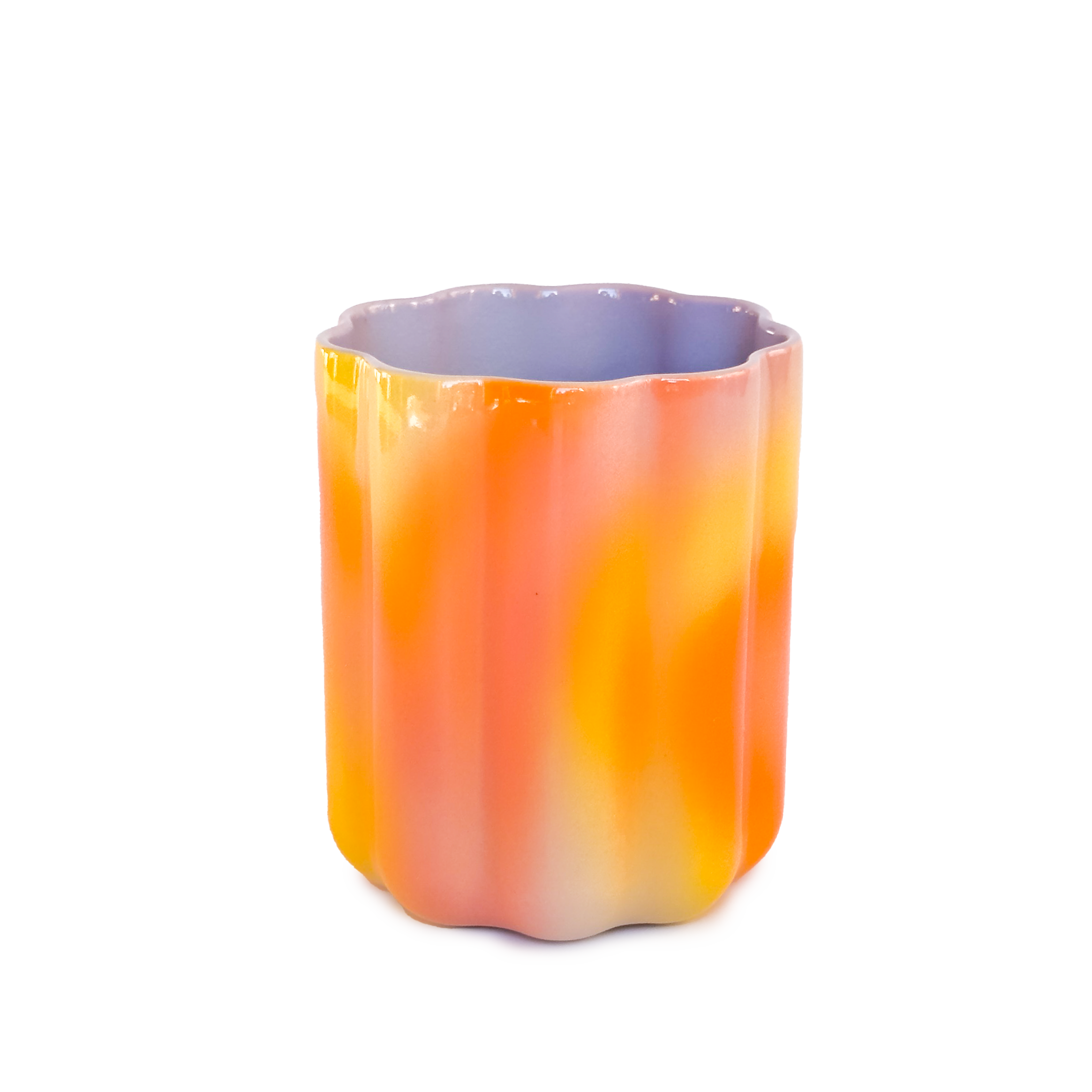 Smoothie Cup in Iridescent Sunset