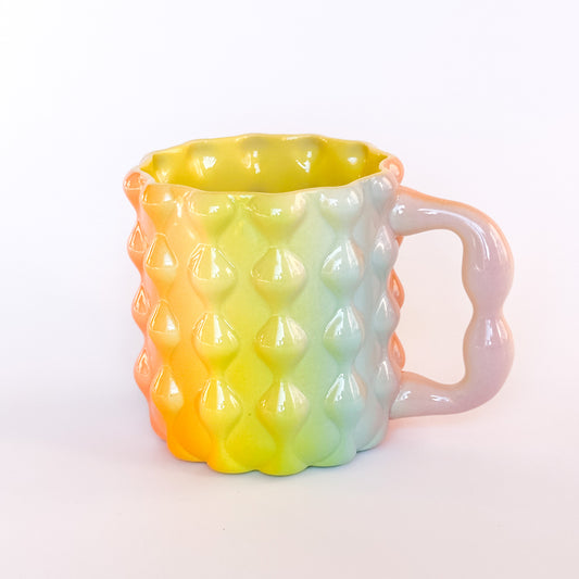 Love Mug in Rainbow