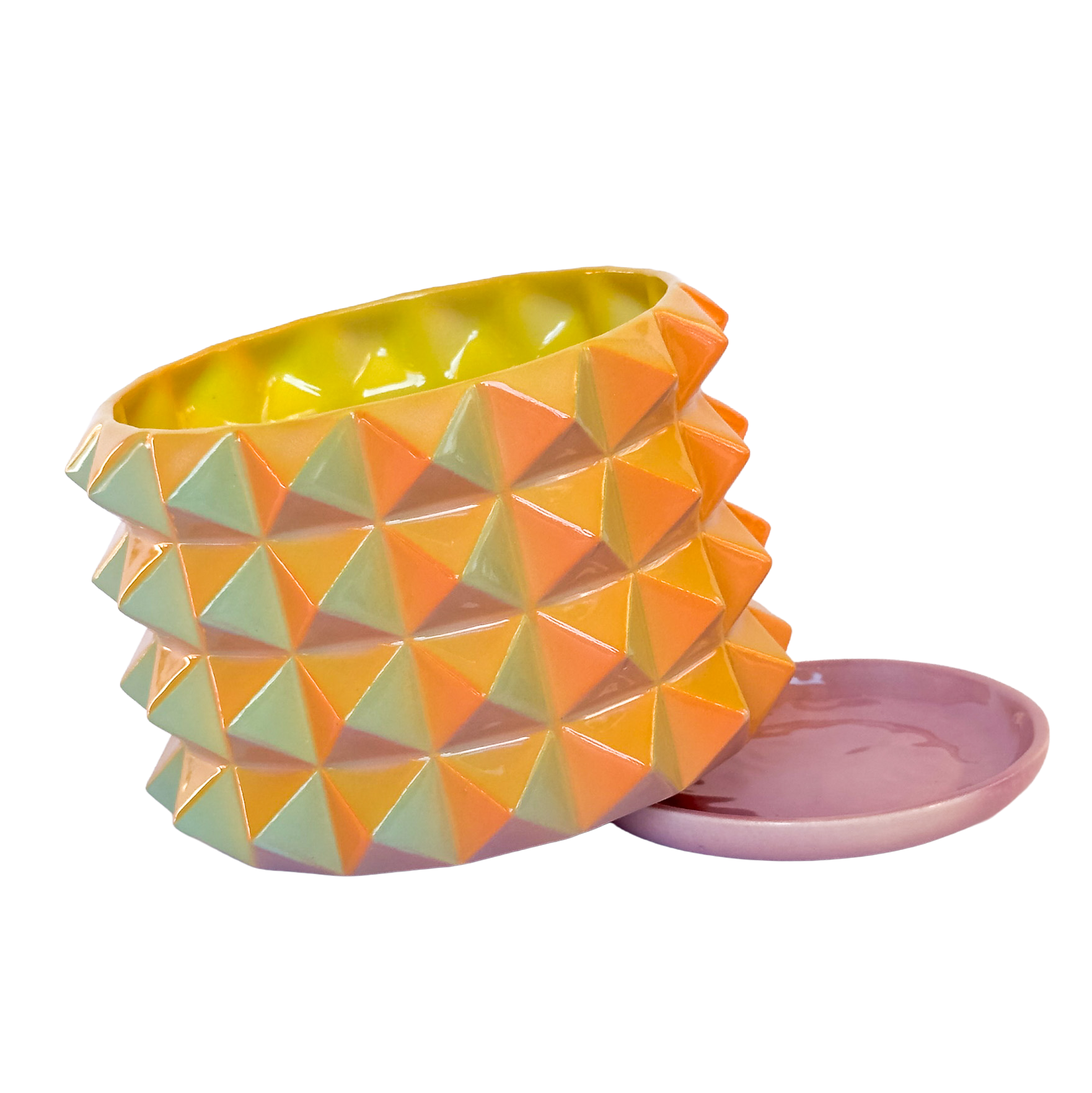 Prism Planter in Iridescent