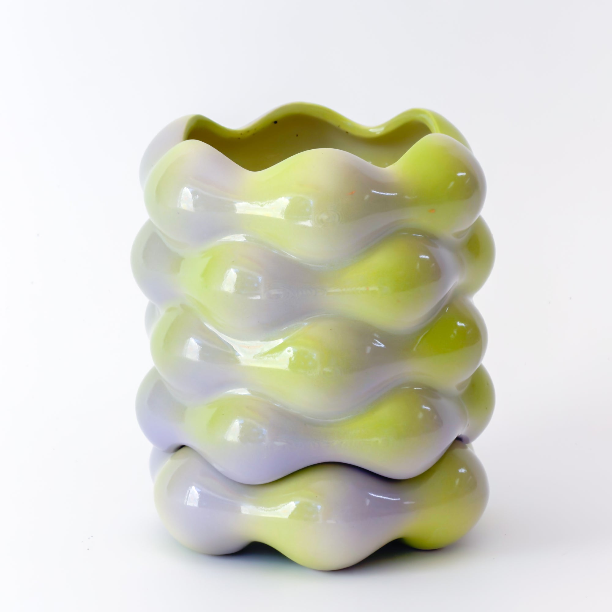 High Tide Planter in Honeydew