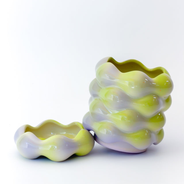 High Tide Planter in Honeydew