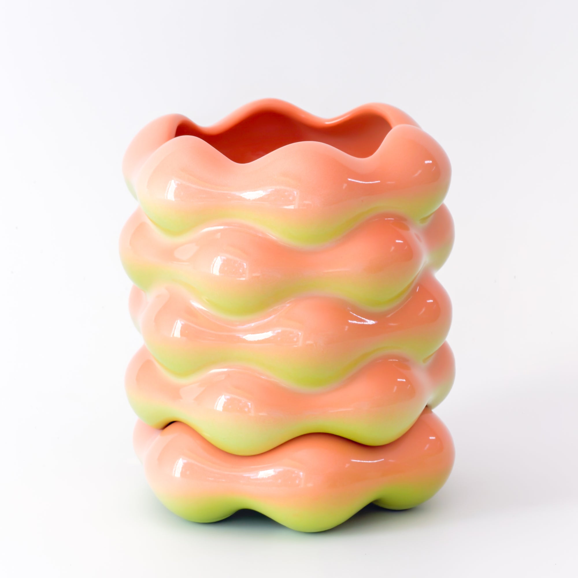High Tide Planter in Melon
