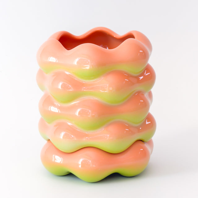 High Tide Planter in Melon