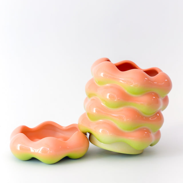 High Tide Planter in Melon