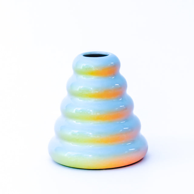Buddy Vase in Iridescent Cloud